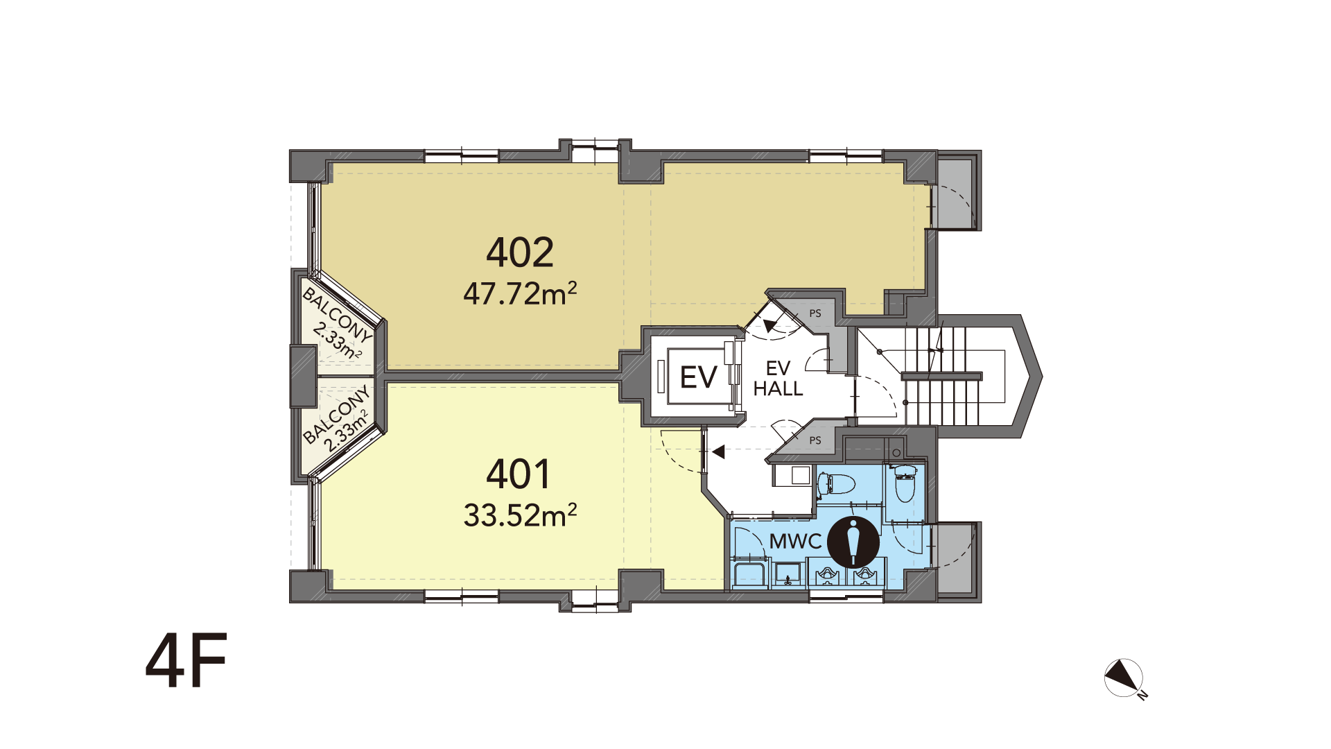 &NEIGHBOR(アンドネイバー)4F図面